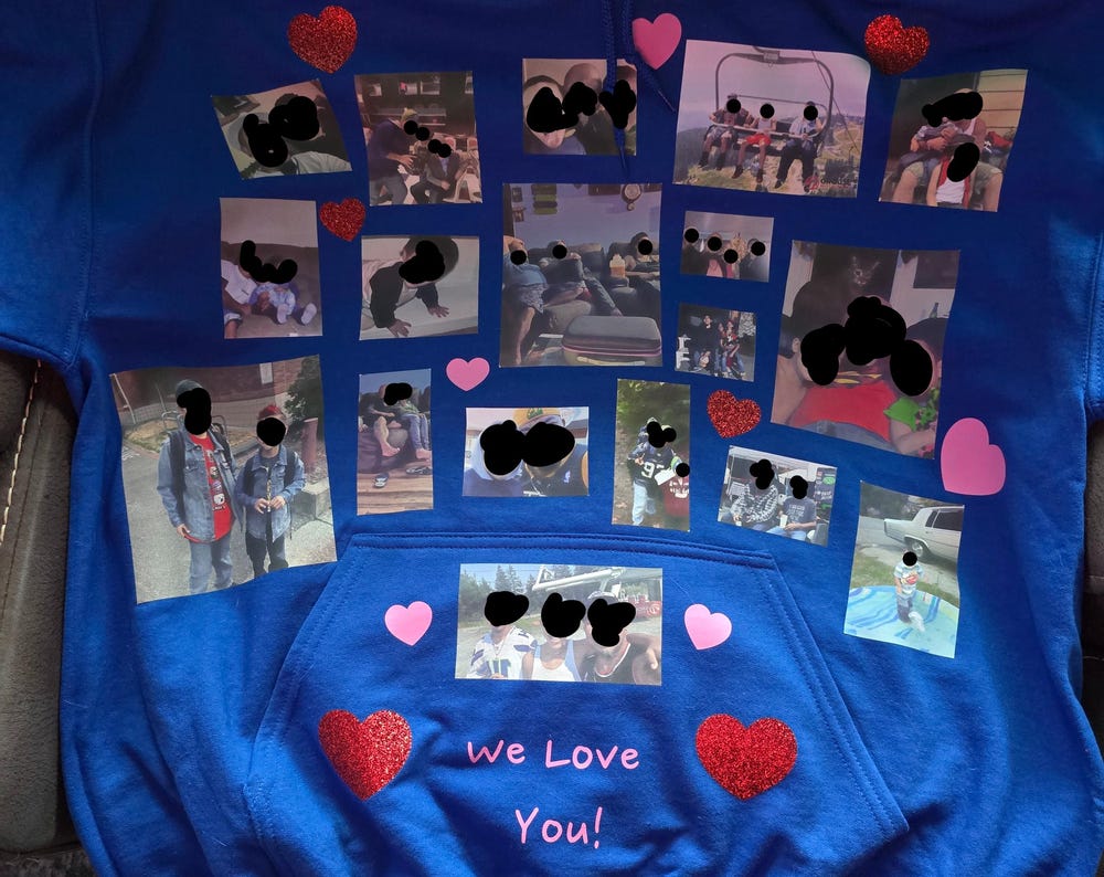 Picture hoodie