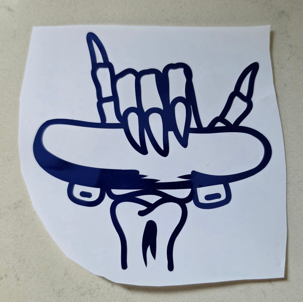 Skateboard decal