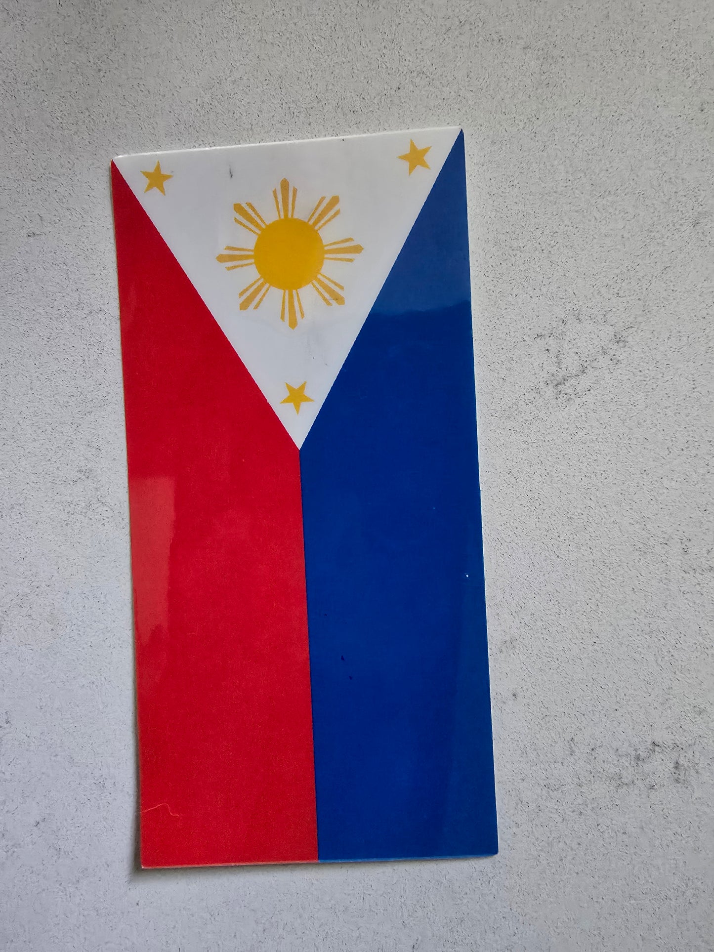 Filipino flag sticker