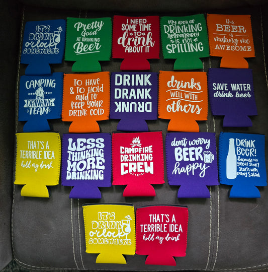 Custom drink koozie