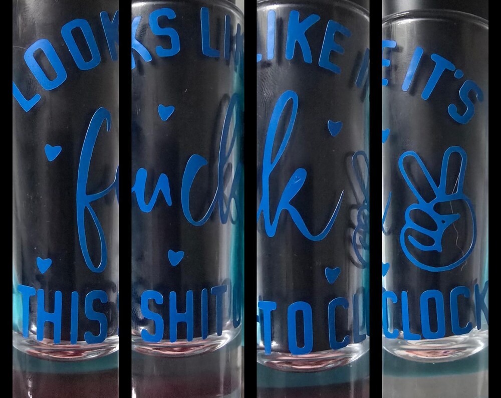 Custom shot glass