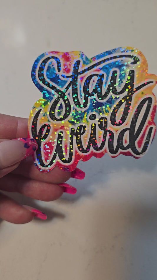 Holographic sticker
