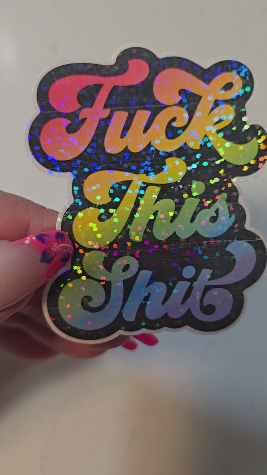 Holographic sticker