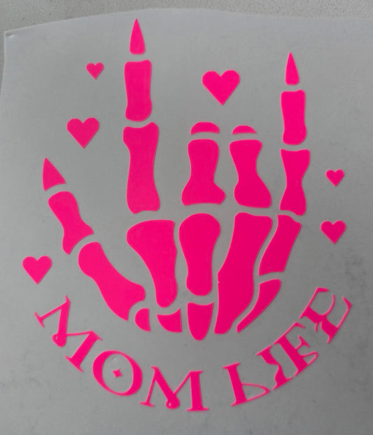 Mom life decal