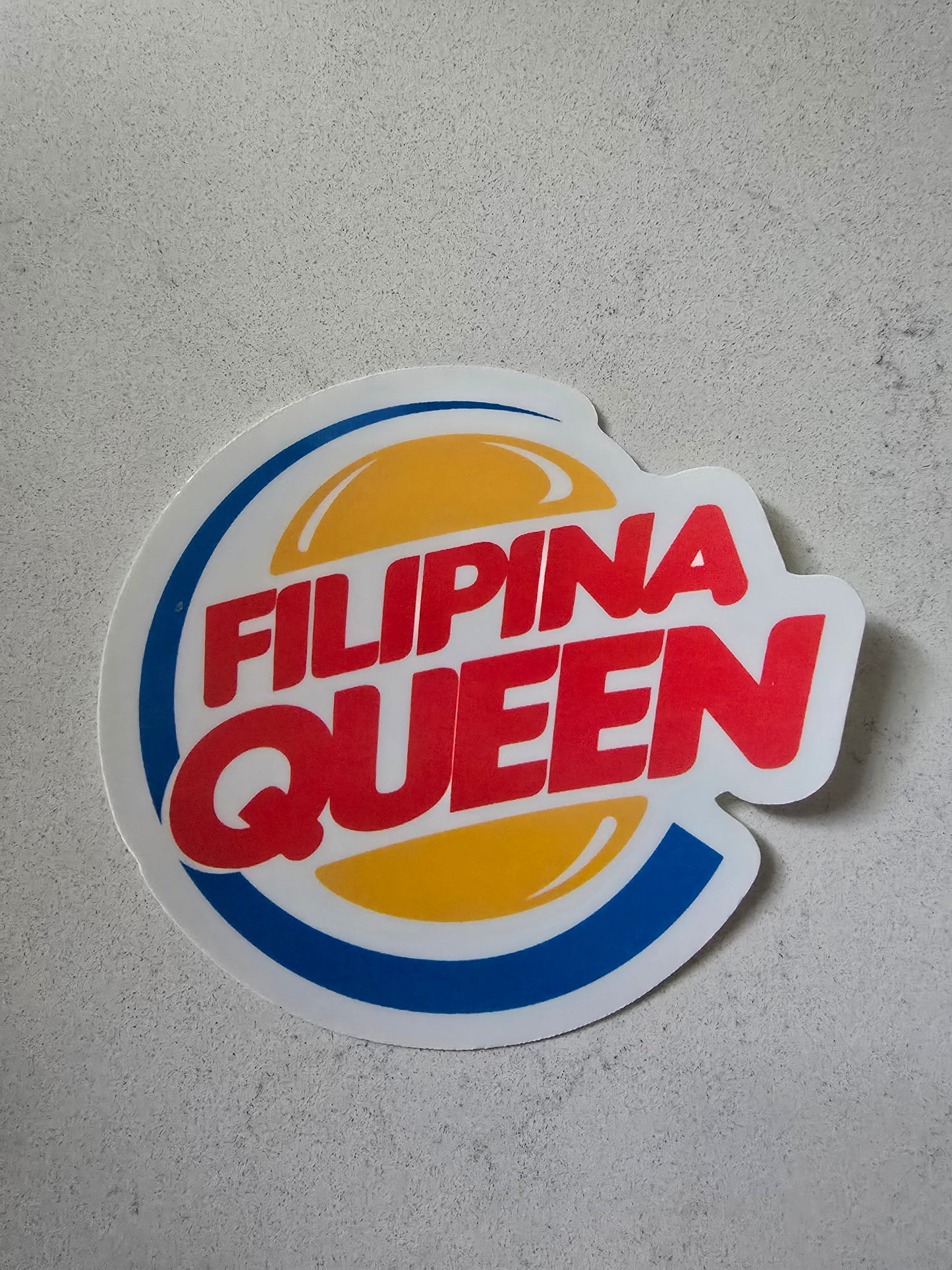 Filipina queen sticker