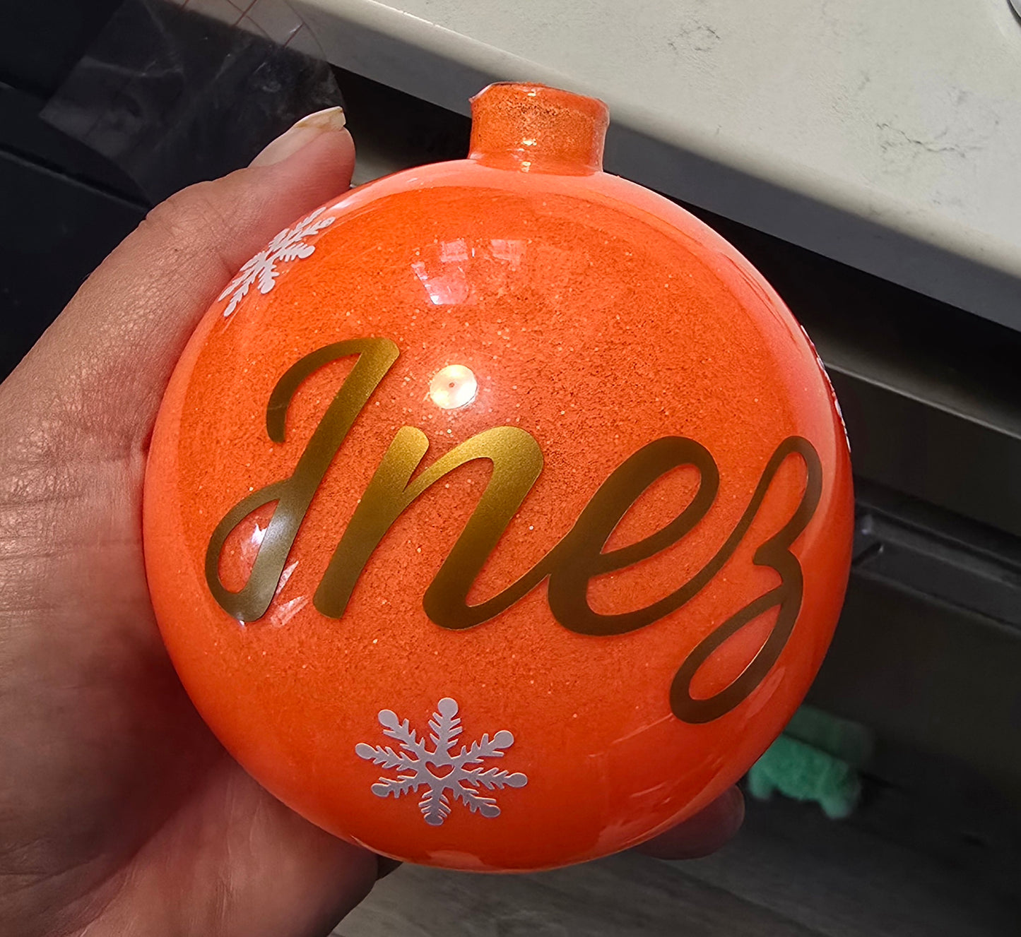 Custom Name Ornament