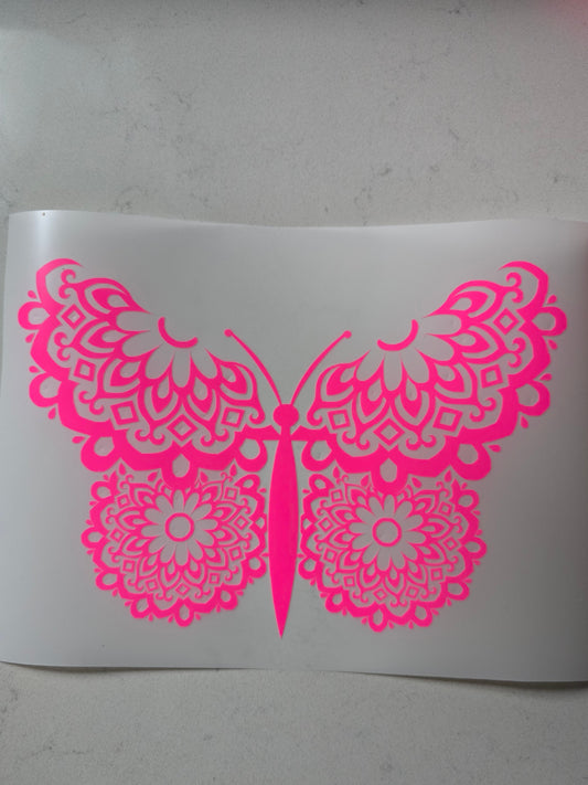 Butterfly decal