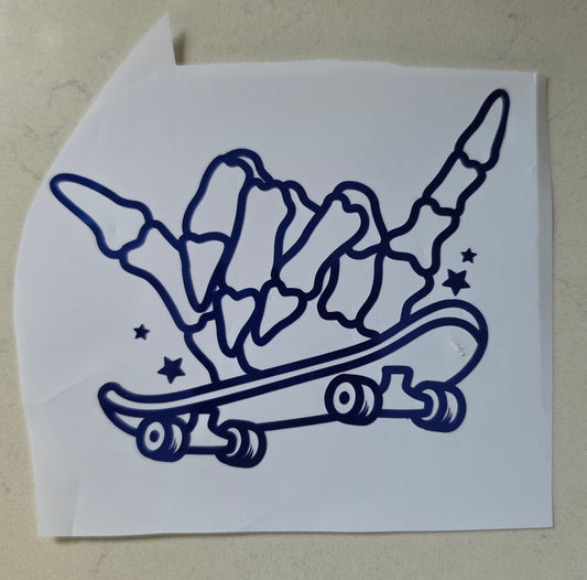 Skater decal