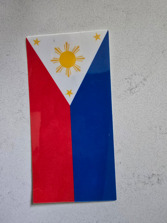 Filipino flag sticker